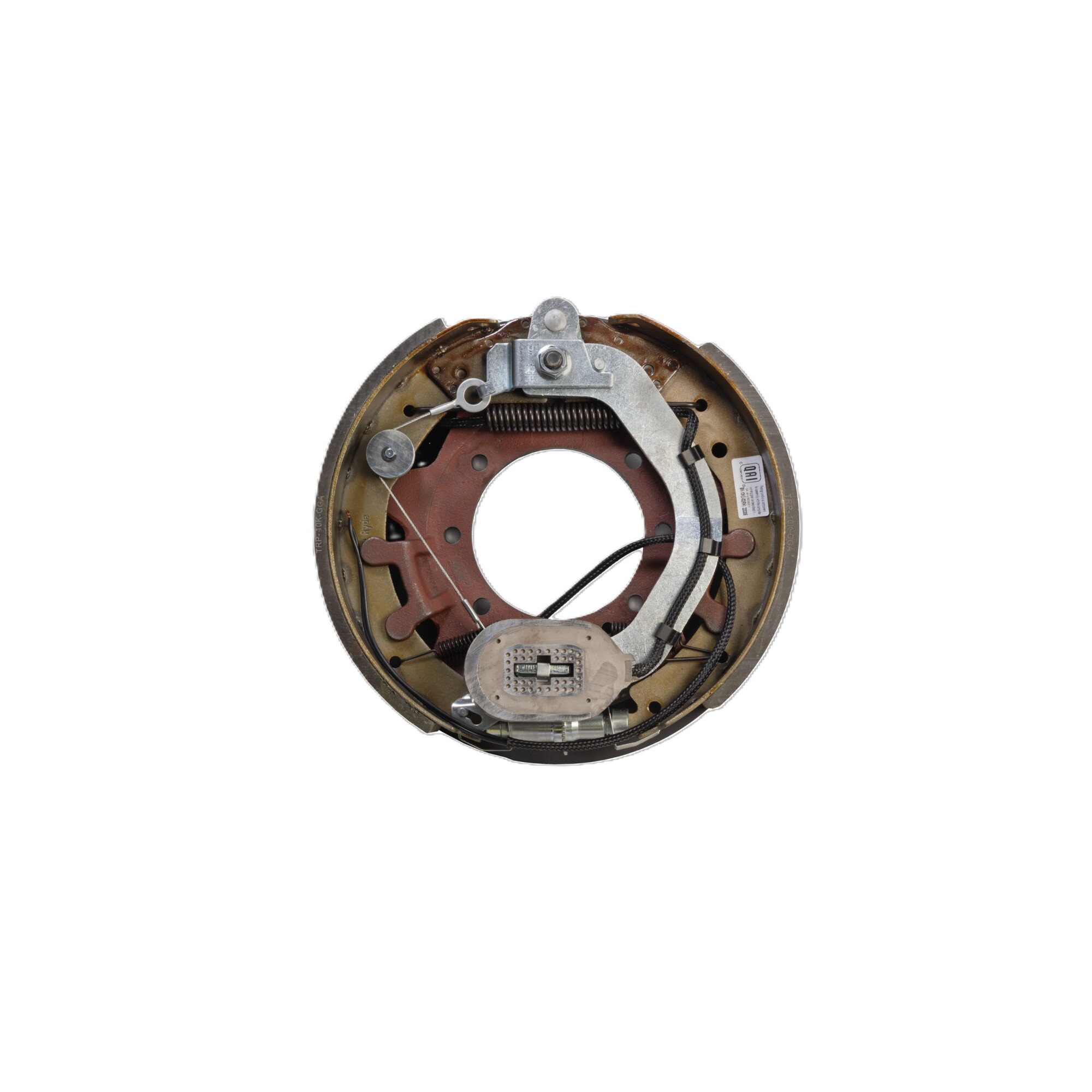 TruRyde, 10K Elect Brake, 7 hole mount, RH, 12.25x3.375 Drum Size 12.25 in, Brake Assembly Right, Fits Axle Capacity 10000 lb, Model# PP-BKK-24